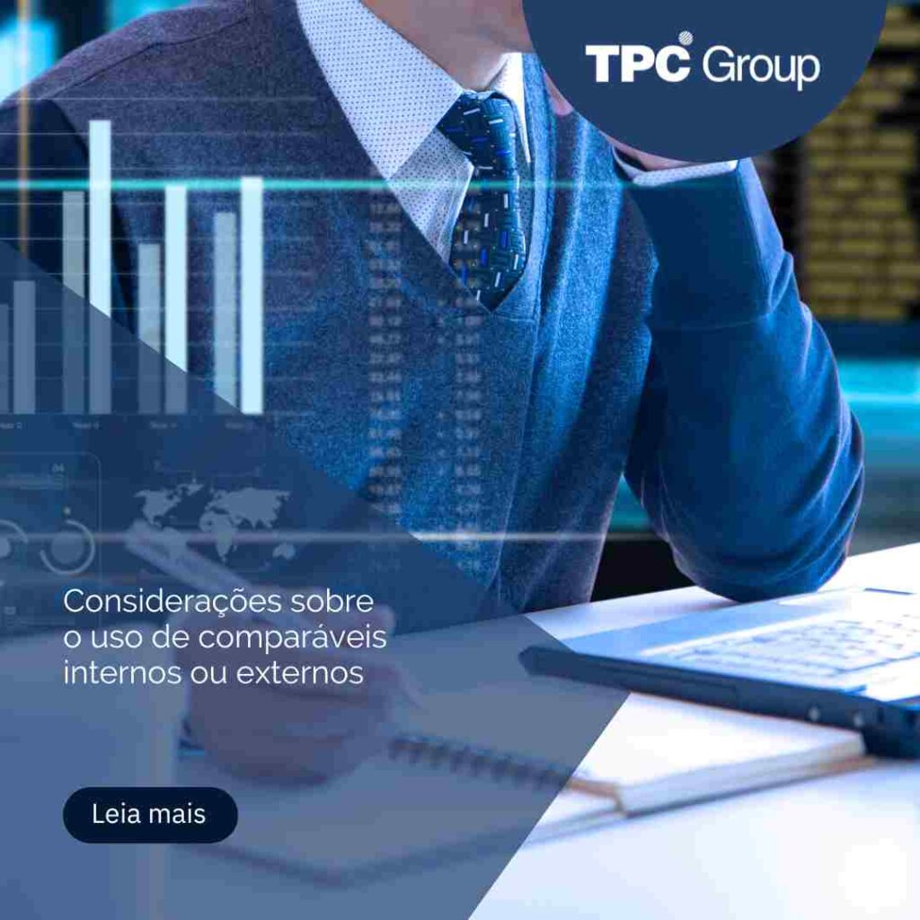 Considerações sobre o uso de comparáveis internos ou externos
