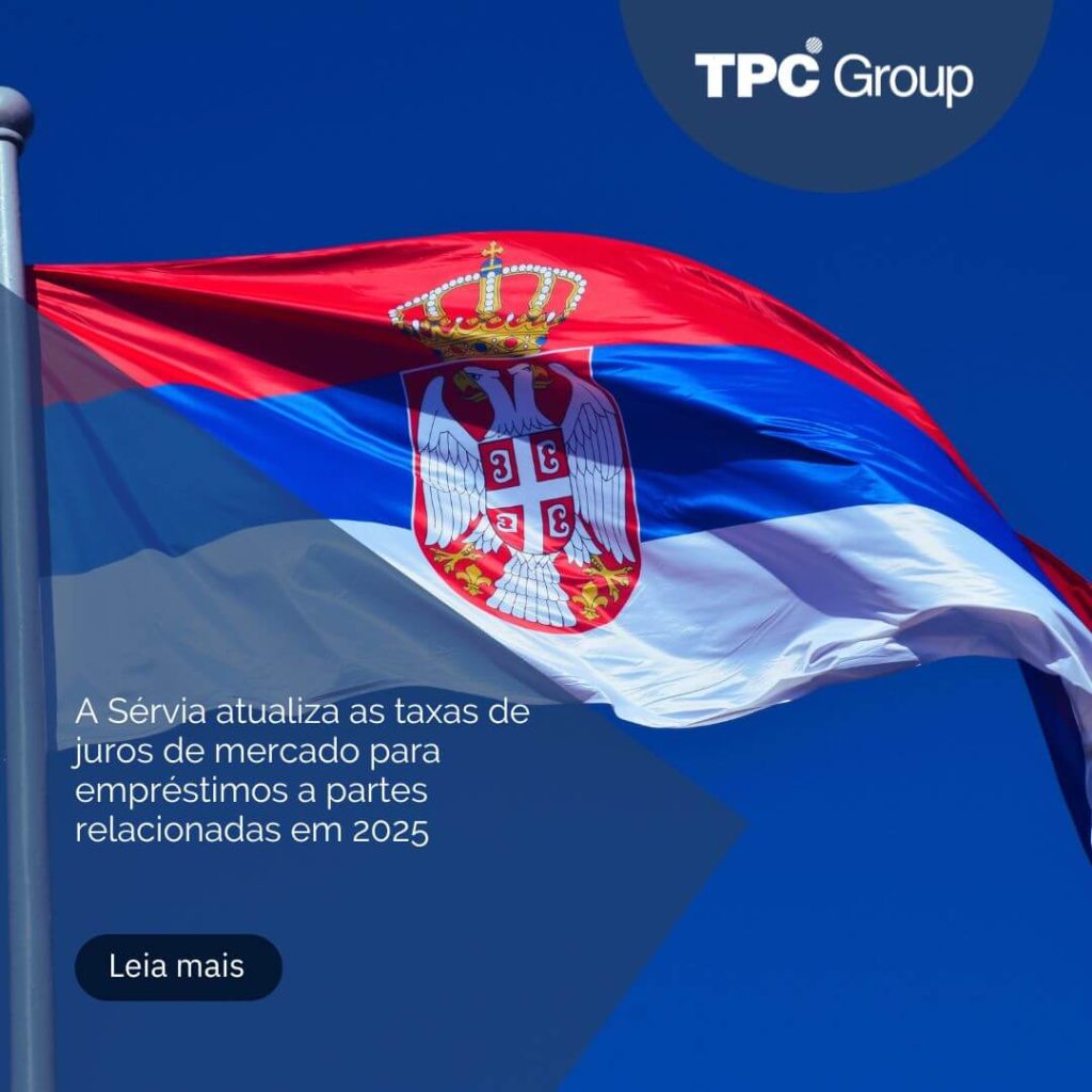 A Sérvia atualiza as taxas de juros de mercado para empréstimos a partes relacionadas em 2025