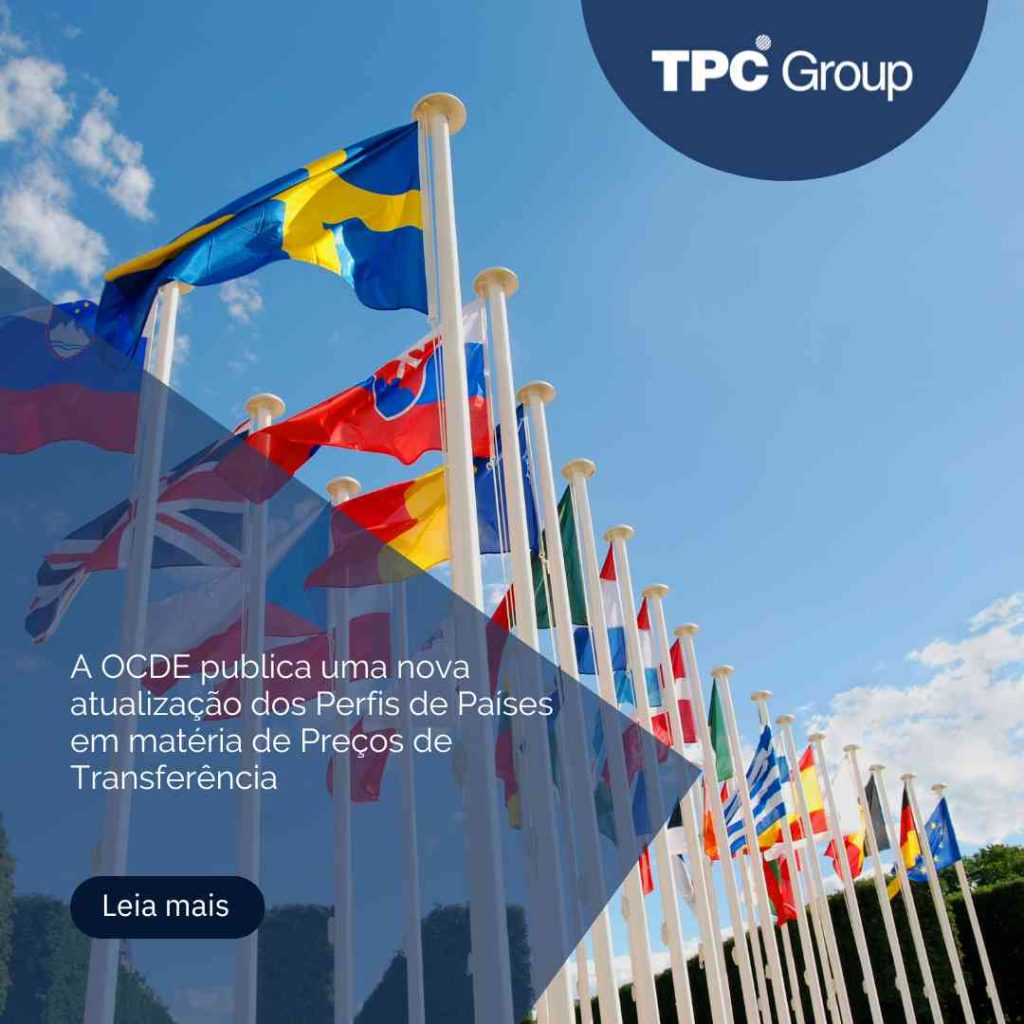 A OCDE publica uma nova atualização dos Perfis de Países em matéria de Preços de Transferência