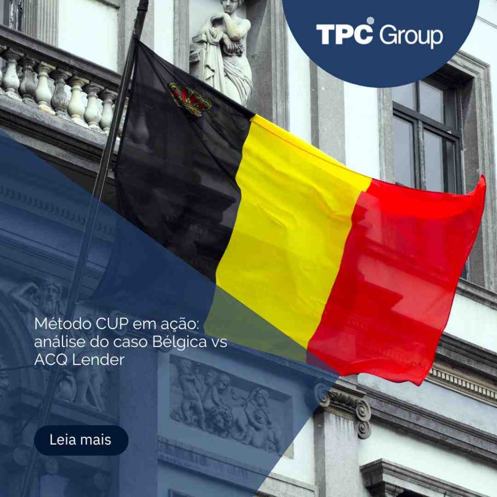 Método CUP em ação: análise do caso Bélgica vs ACQ Lender